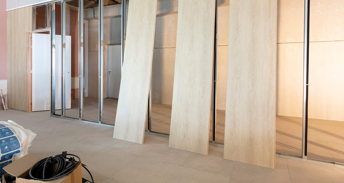 Clicwall wall panels - fast and easy installation